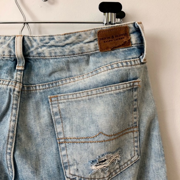 Ralph Lauren Denim & Supply Distressed Boyfriend Jeans - Picture 5 of 6